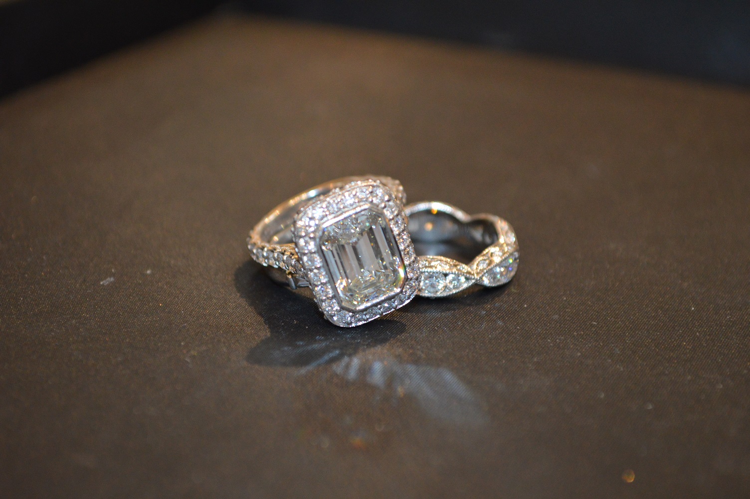 Rings at Smyth Jewelery store (Anthony C. Hayes)