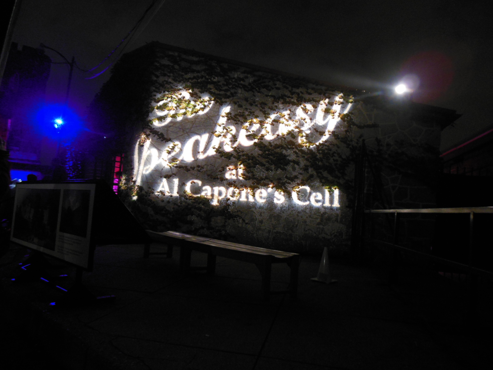 The Speakeasy at Al Capone's Cell is one of the attractions of Terror Behind The Walls at Eastern State Penitentiary(credit Anthony C. Hayes)