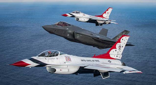 The USAF Thunderbirds will headine the 2018 Ocean City Maryland Air Show