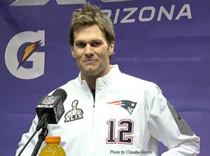 Tom Brady of the New England Patriots (Claudia Gestro)