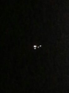 UFO over Grovetown, Georgia courtesy Donnie Brooke