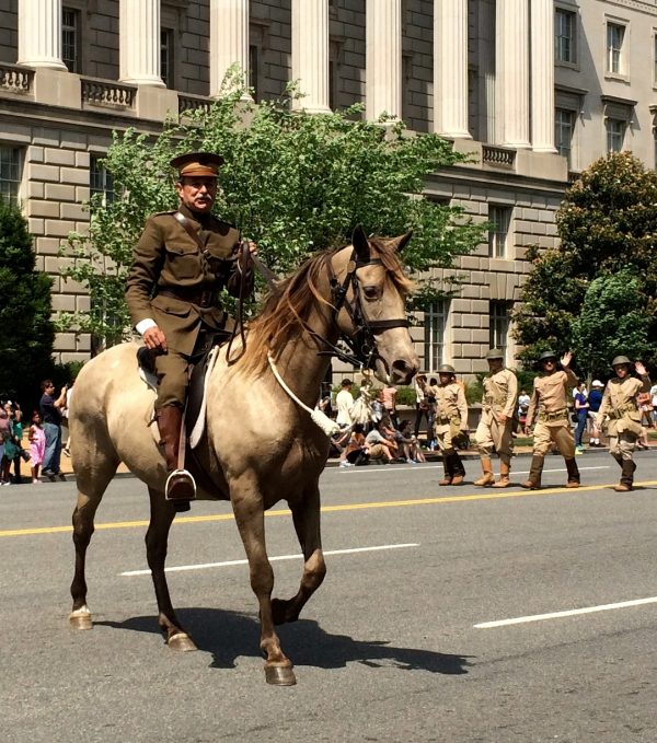 David Shuey as General Pershing. (Susan Shuey)