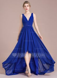 cobalt wedding dress