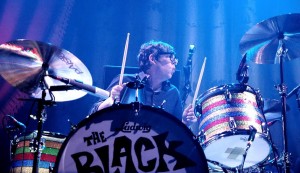 Patrick Carney on drums (Photo Credit: Stacy Atwell)