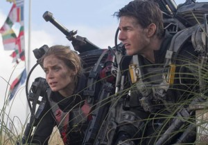 Tom Cruise and Emily Blunt shine in "Edge of Tomorrow." (Courtesy of Warner Bros.)