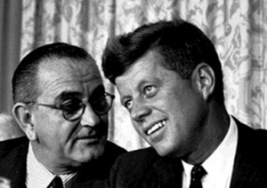 JFK and LBJ needed each other. (Public Domain)