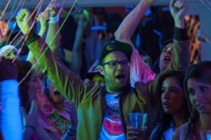 Seth Rogen gives the best performance of his career in “Neighbors.” (Courtesy of Universal Pictures)