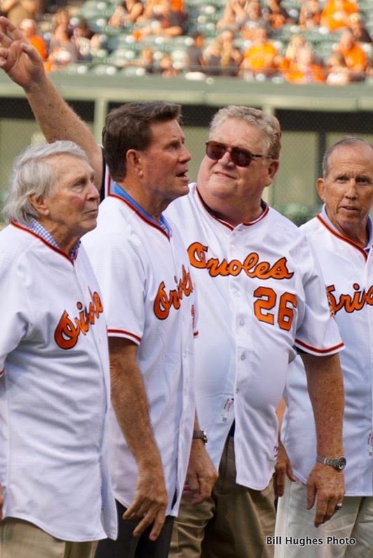 Jim Palmer, Boog Powell and Davey Johnson wondering why they can't be the DH.