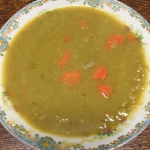 pea soup bowl