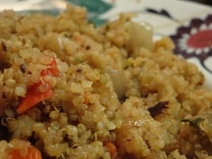 quinoa closeup