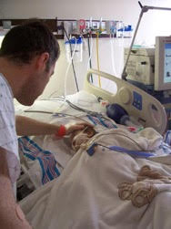 Ryan and Kia after the transplant. (Courtesy photo)