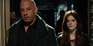 Vin Diesel and Rose Leslie lacked chemistry in The Last Witch Hunter. (Lionsgate)