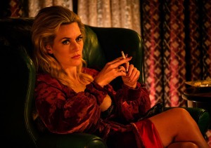 Kate Winslet, 40, plays a sexy Russian mob boss in Triple 9. (Open Road)